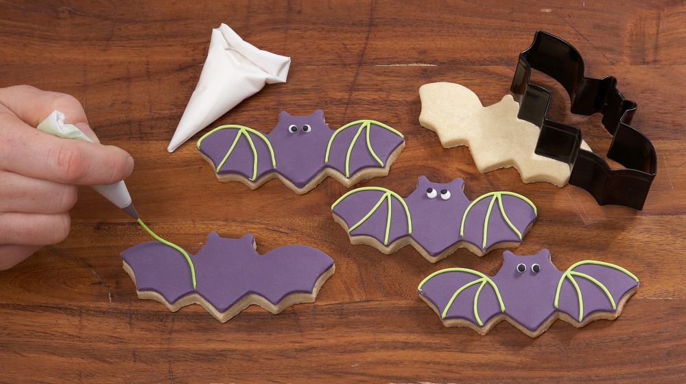 Iced Bat Biscuits