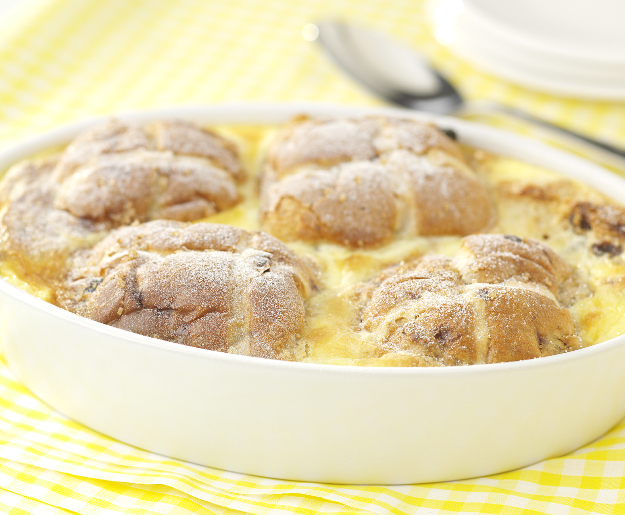 Hot Cross Bun Pudding Recipe