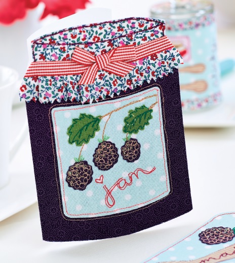 Berry Jam Applique Motifs