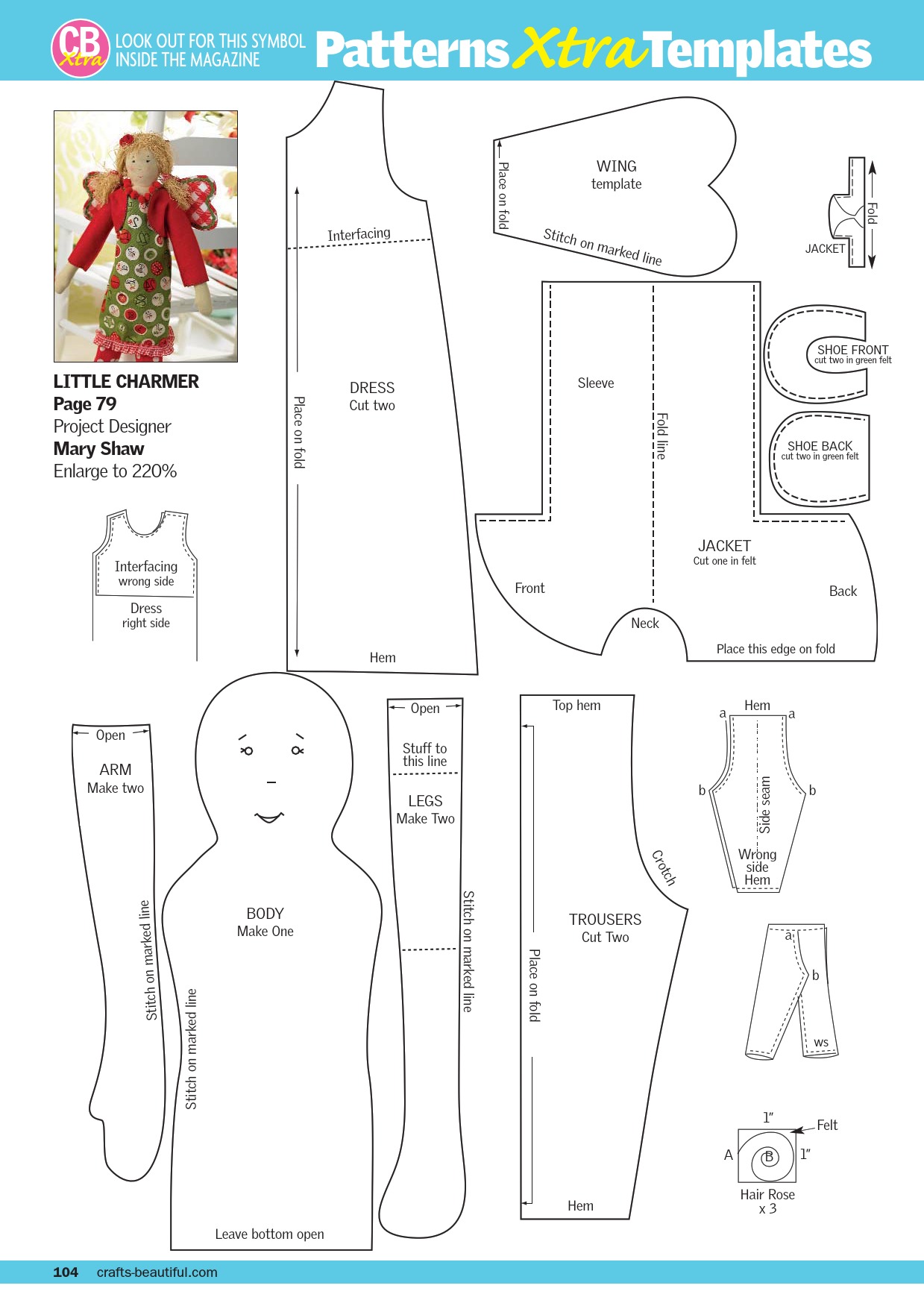 Make A Folksy Angel