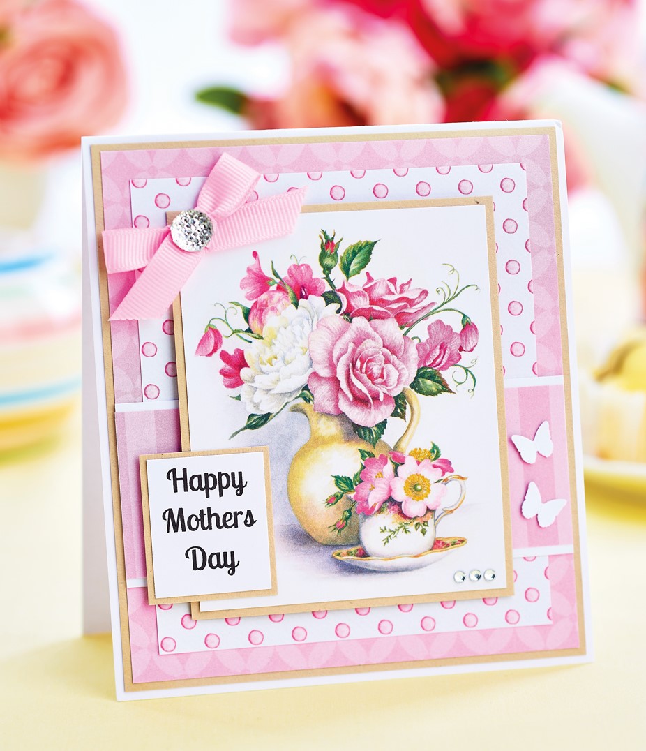 Easy Layered Mother’s Day Card