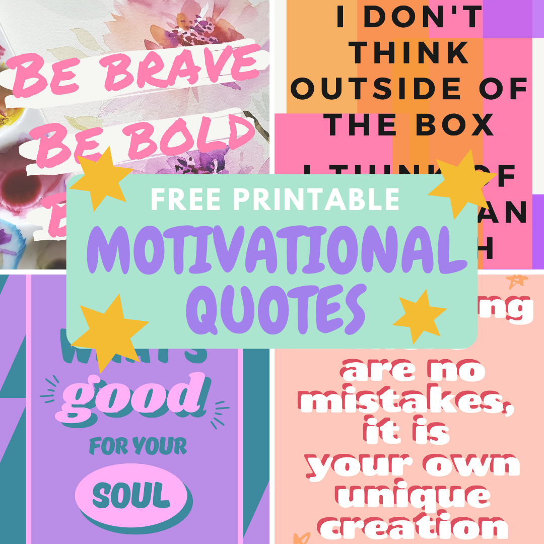 Motivational Craft Quotes Posters