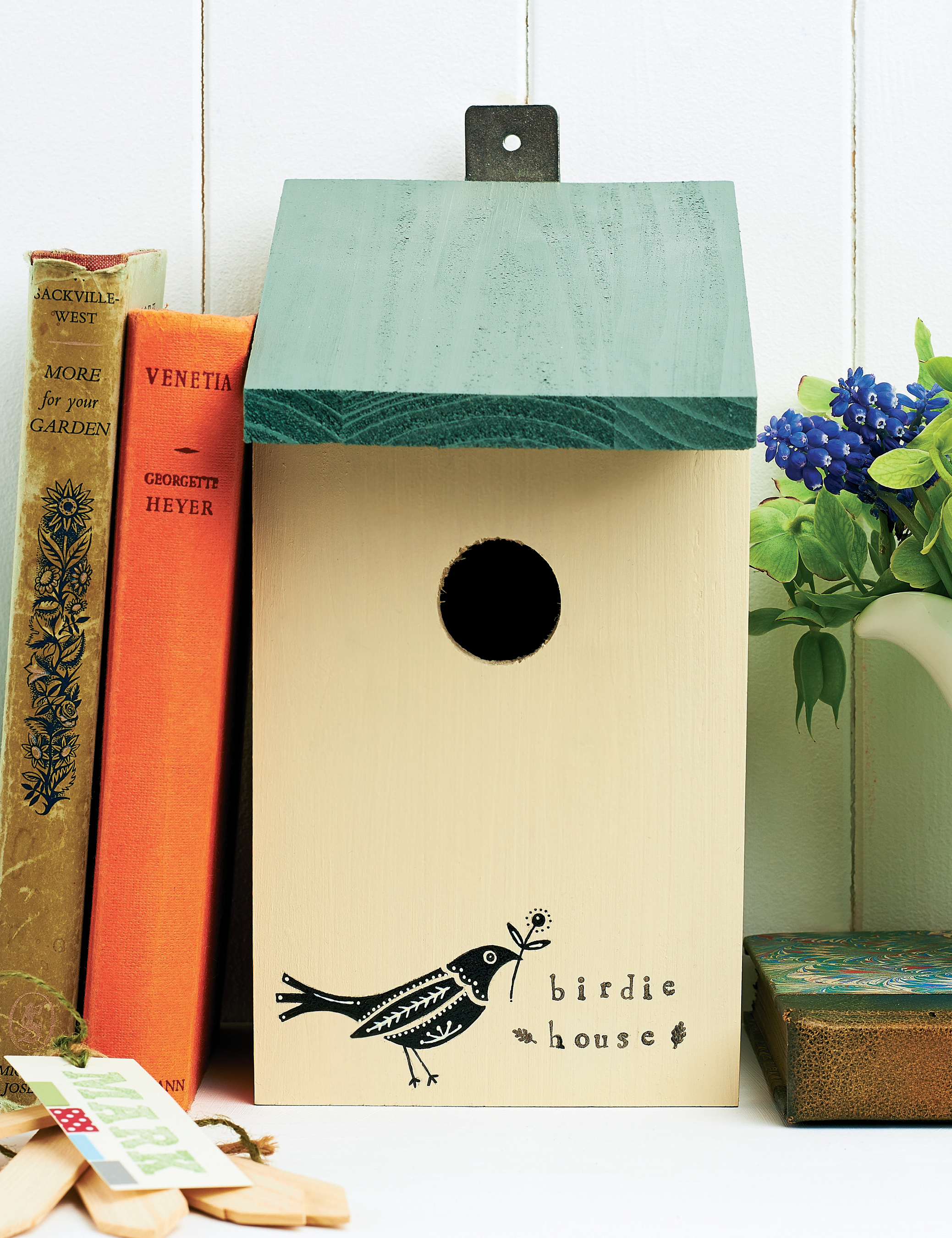Painted Bird House