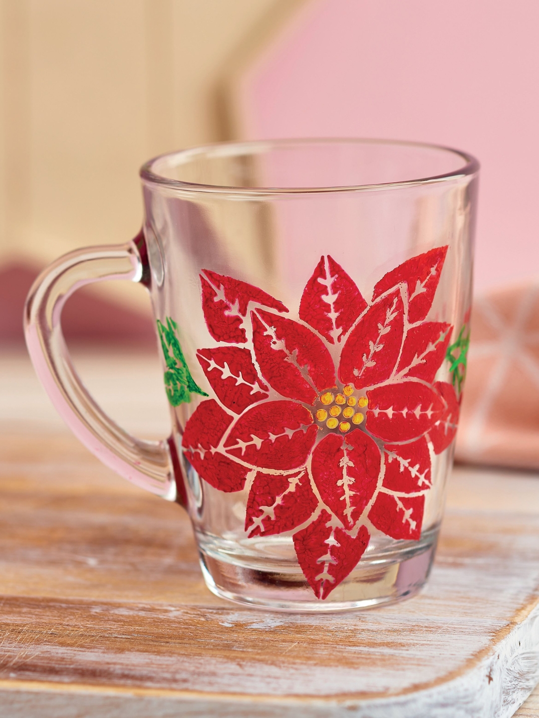 Festive Painted Mugs Tutorial