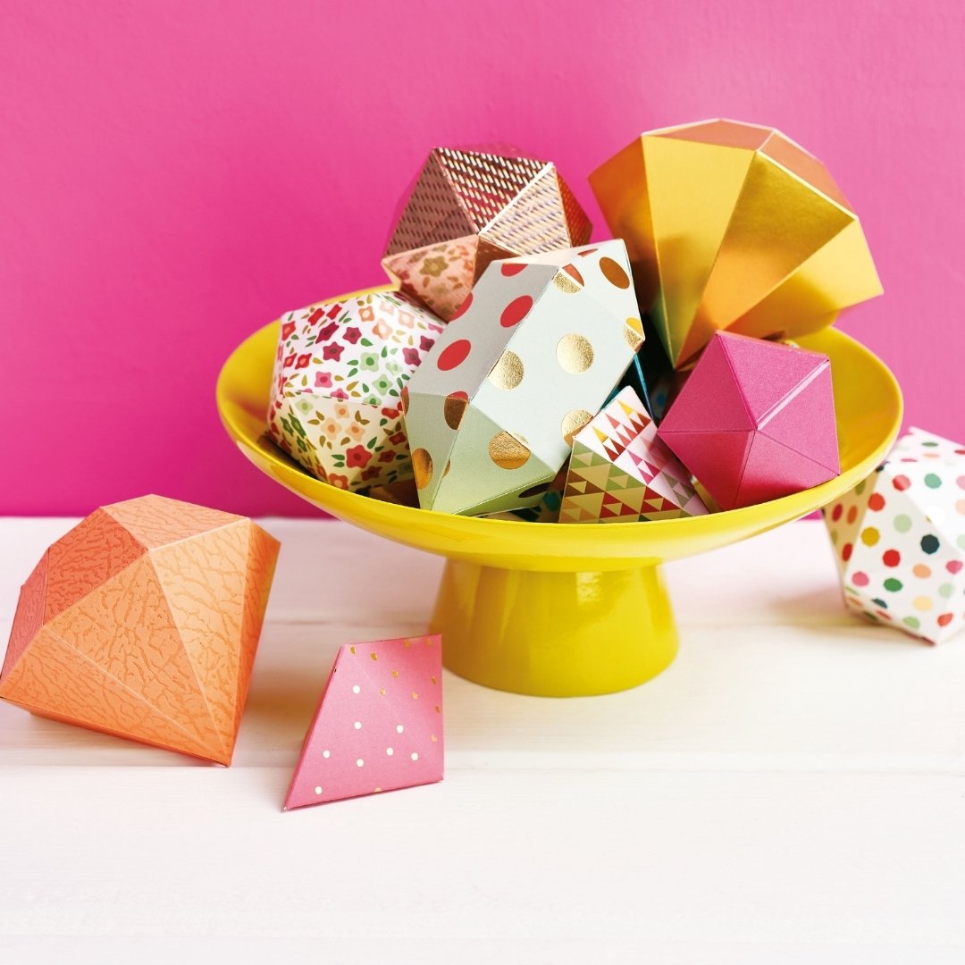 Easy Paper Gems Printable