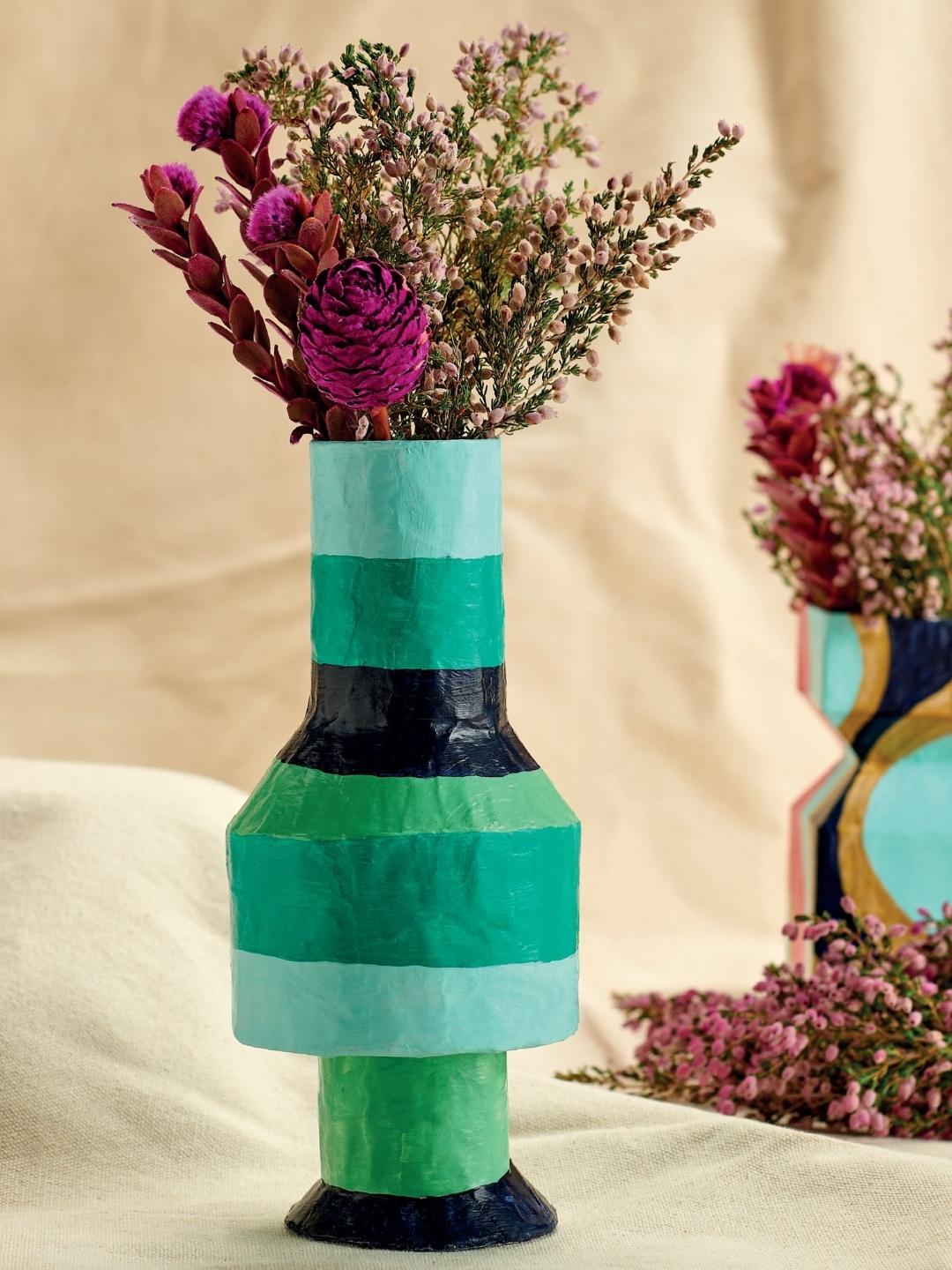 Papier-Mâché DIY Vases Tutorial