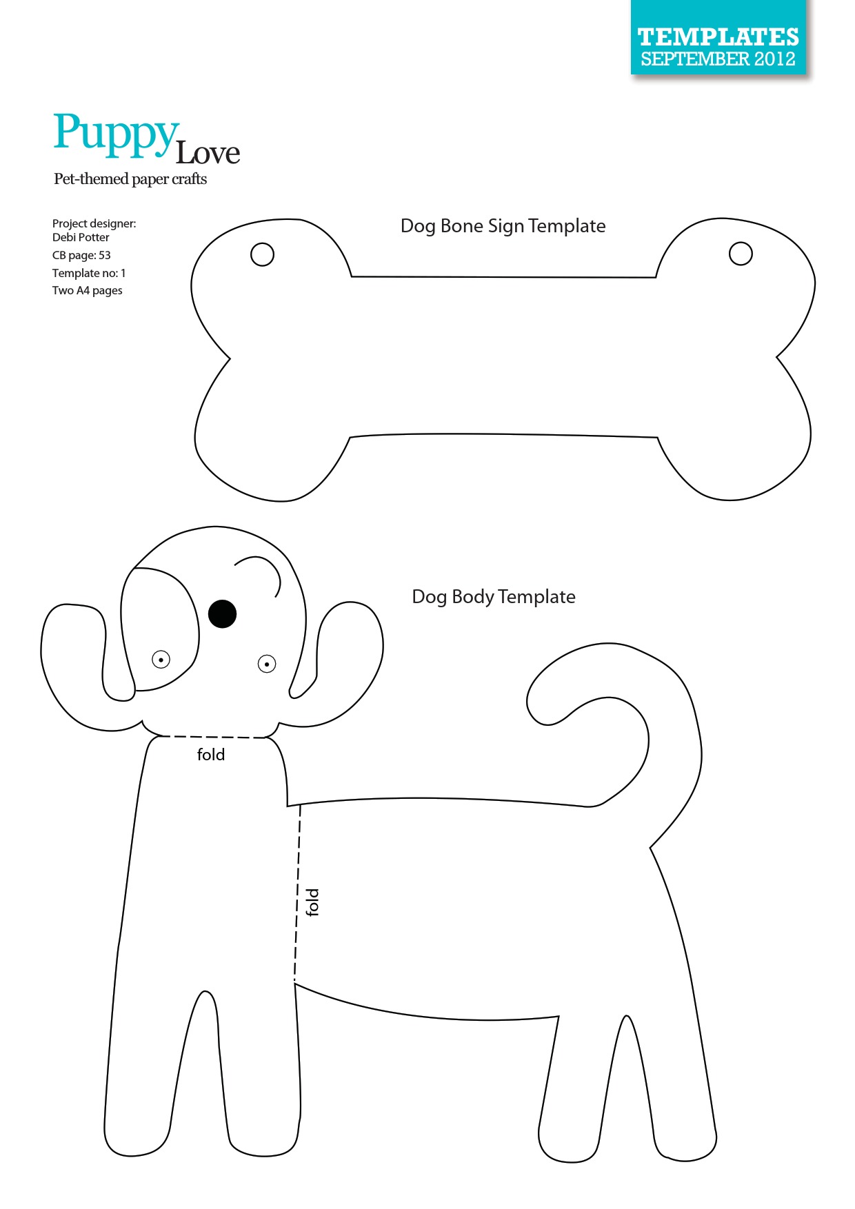 Pet-Themed Paper Crafts