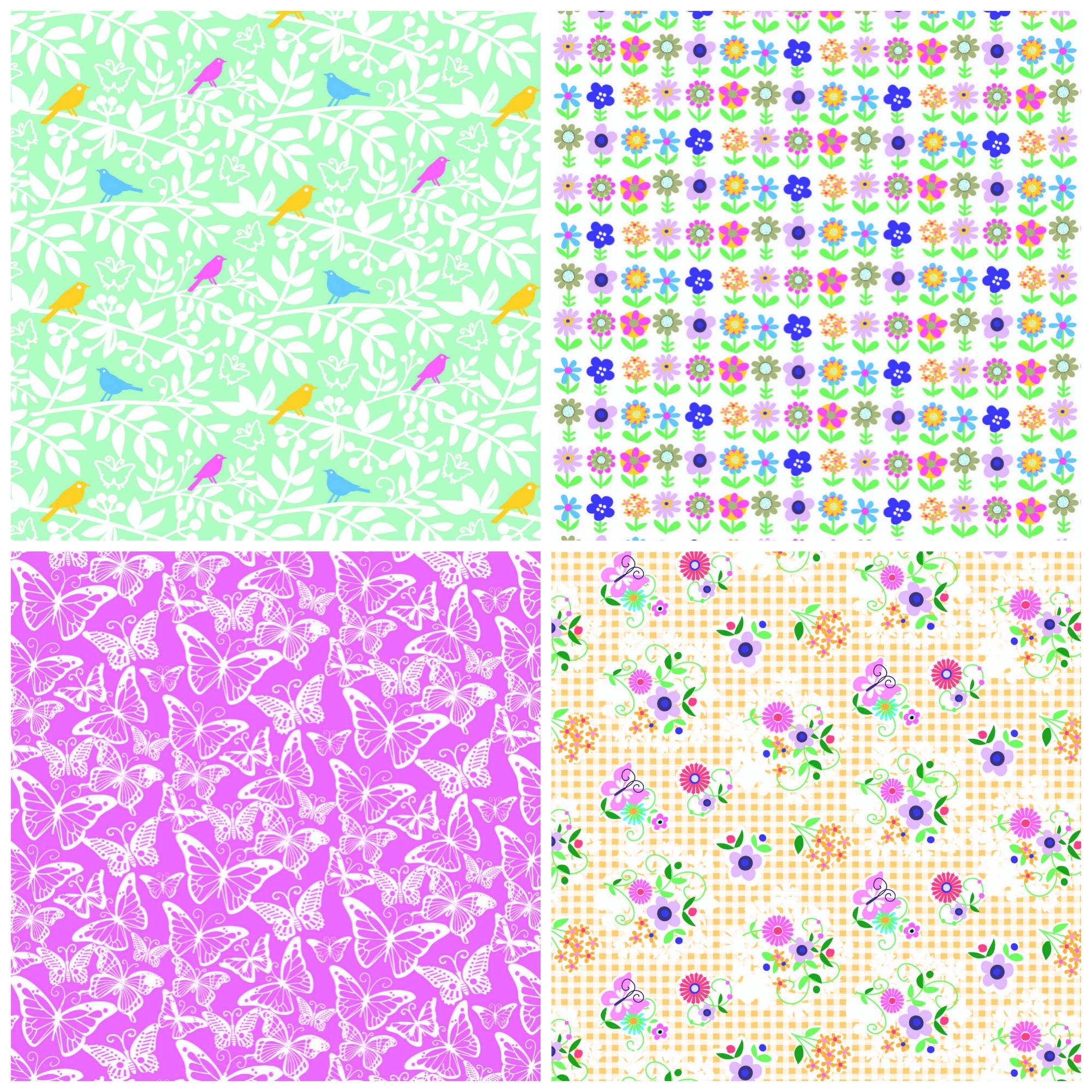 Pretty papers For August