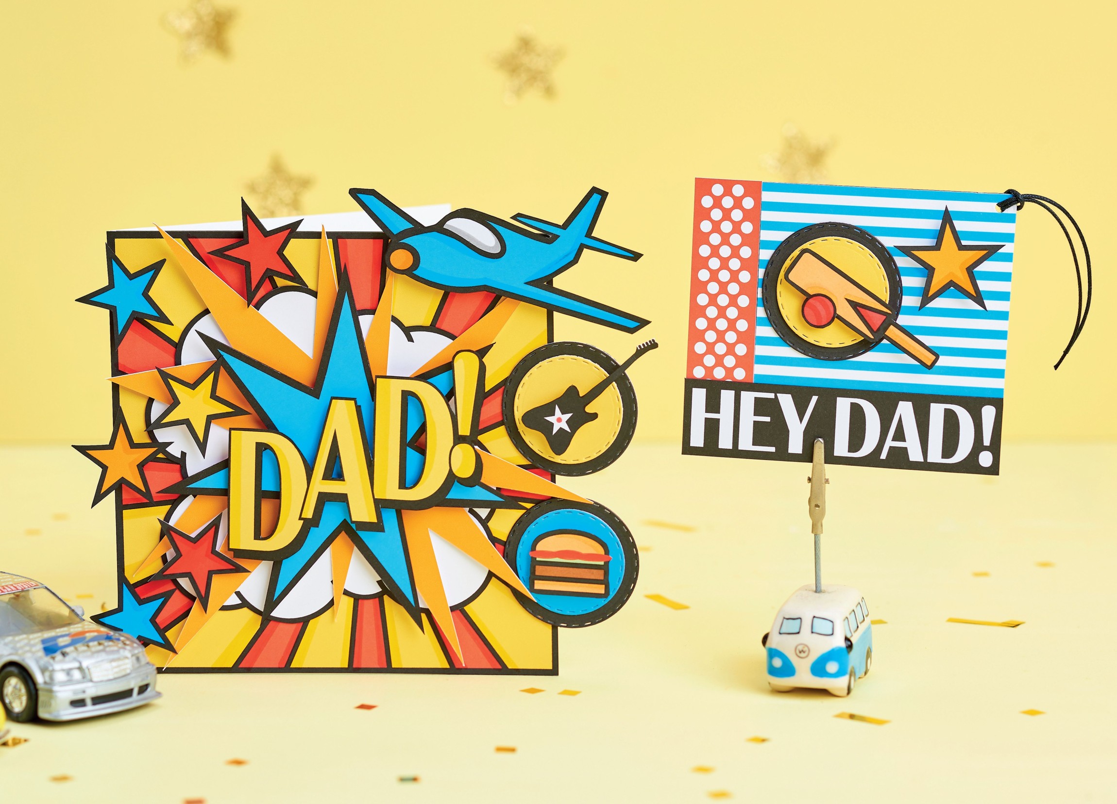 Pop Art Father’s Day Cards