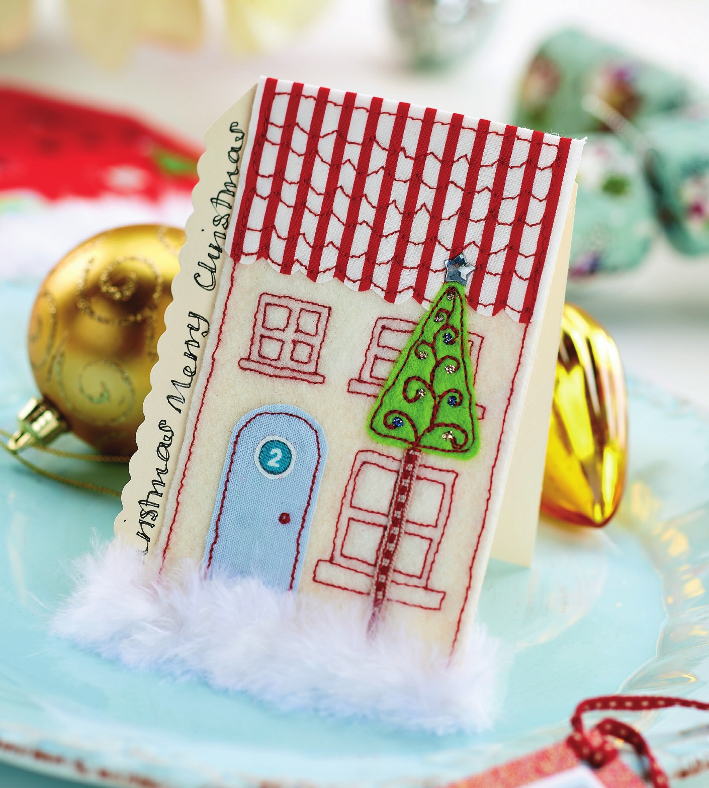 Stitched Window Plaque