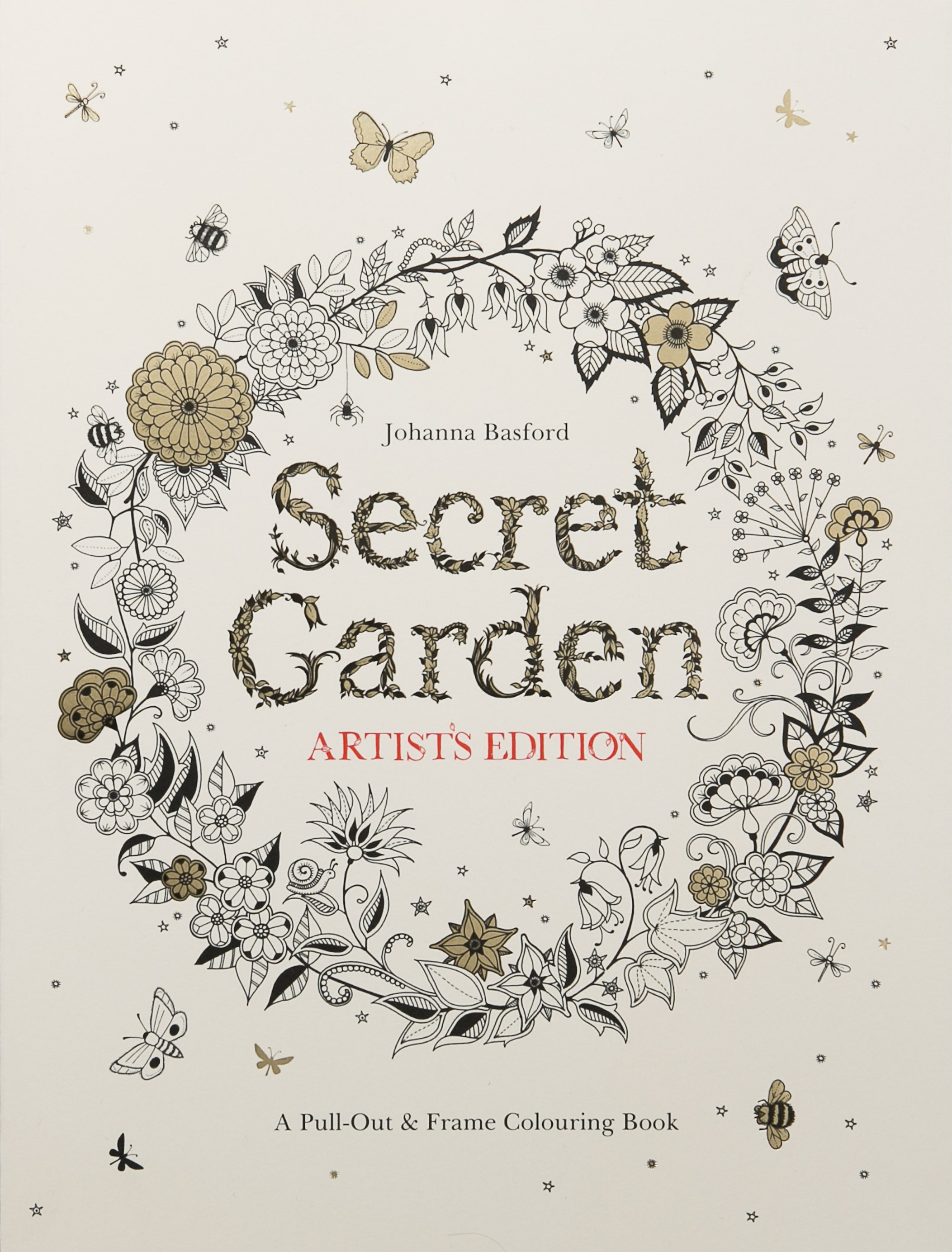 Johanna Basford’s Secret Garden Artwork