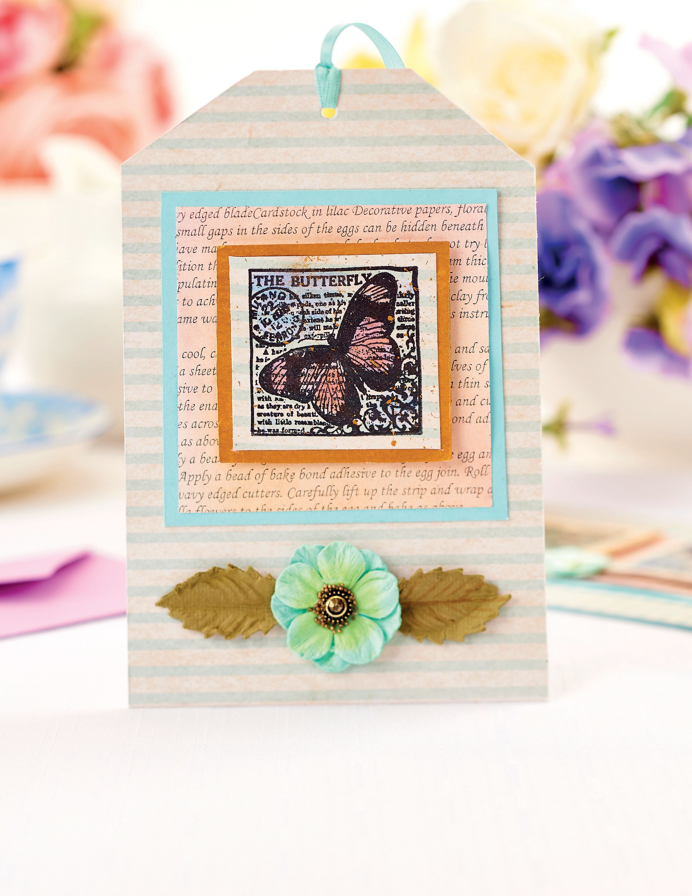 Stamped Butterfly Set