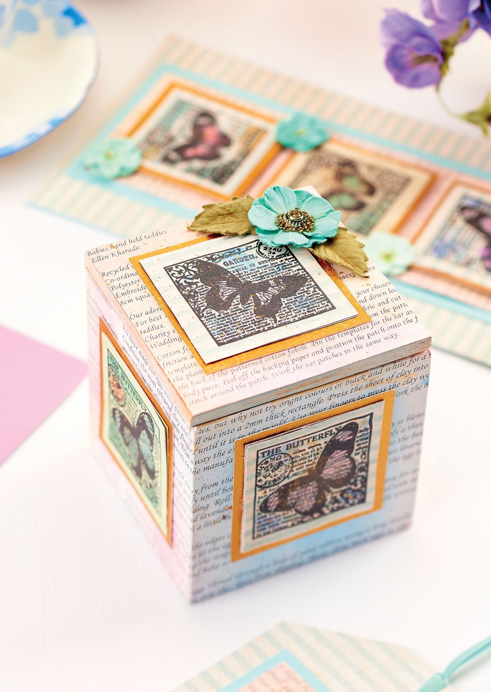 Stamped Butterfly Set
