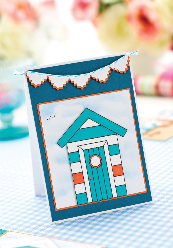 Summer Beach Hut Motifs
