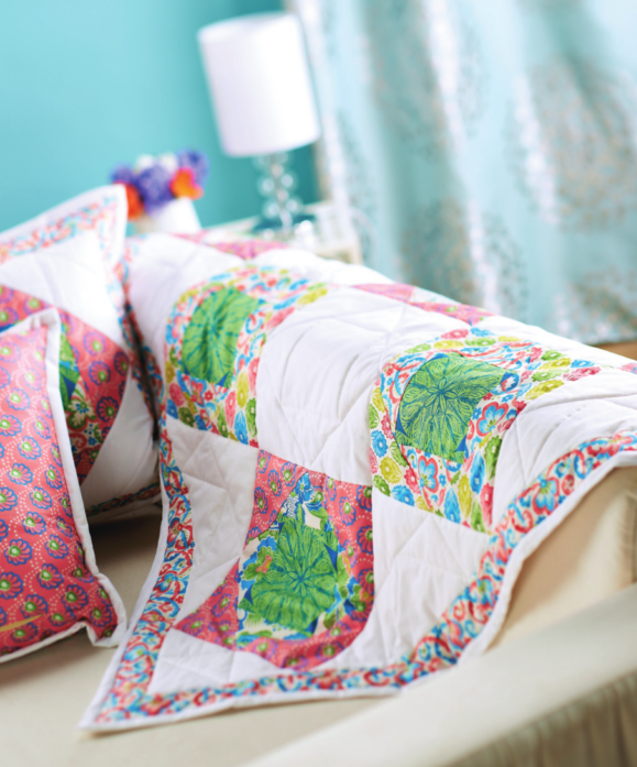 Summer Quilt & Cushions