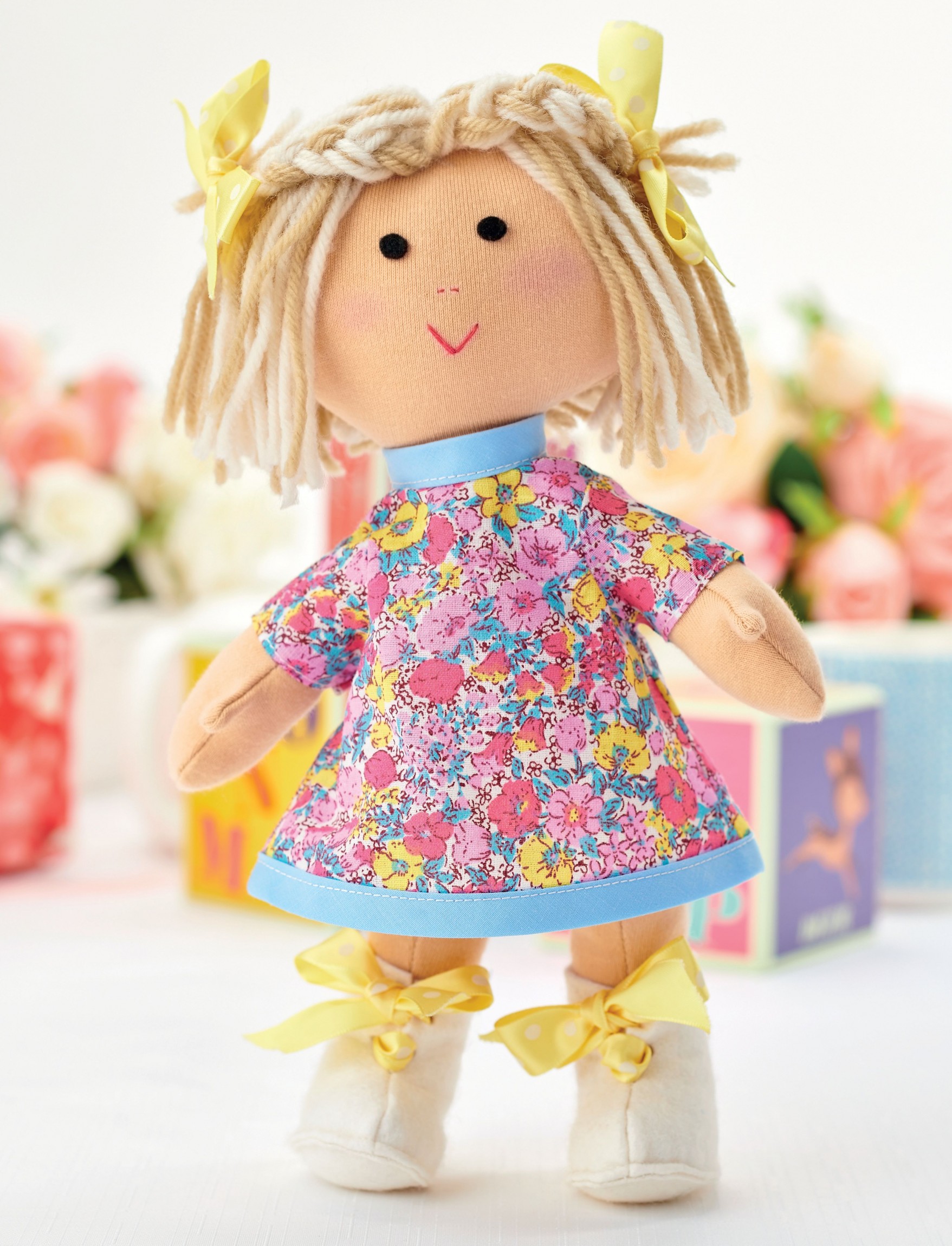 Stitch a Stylish Rag Doll