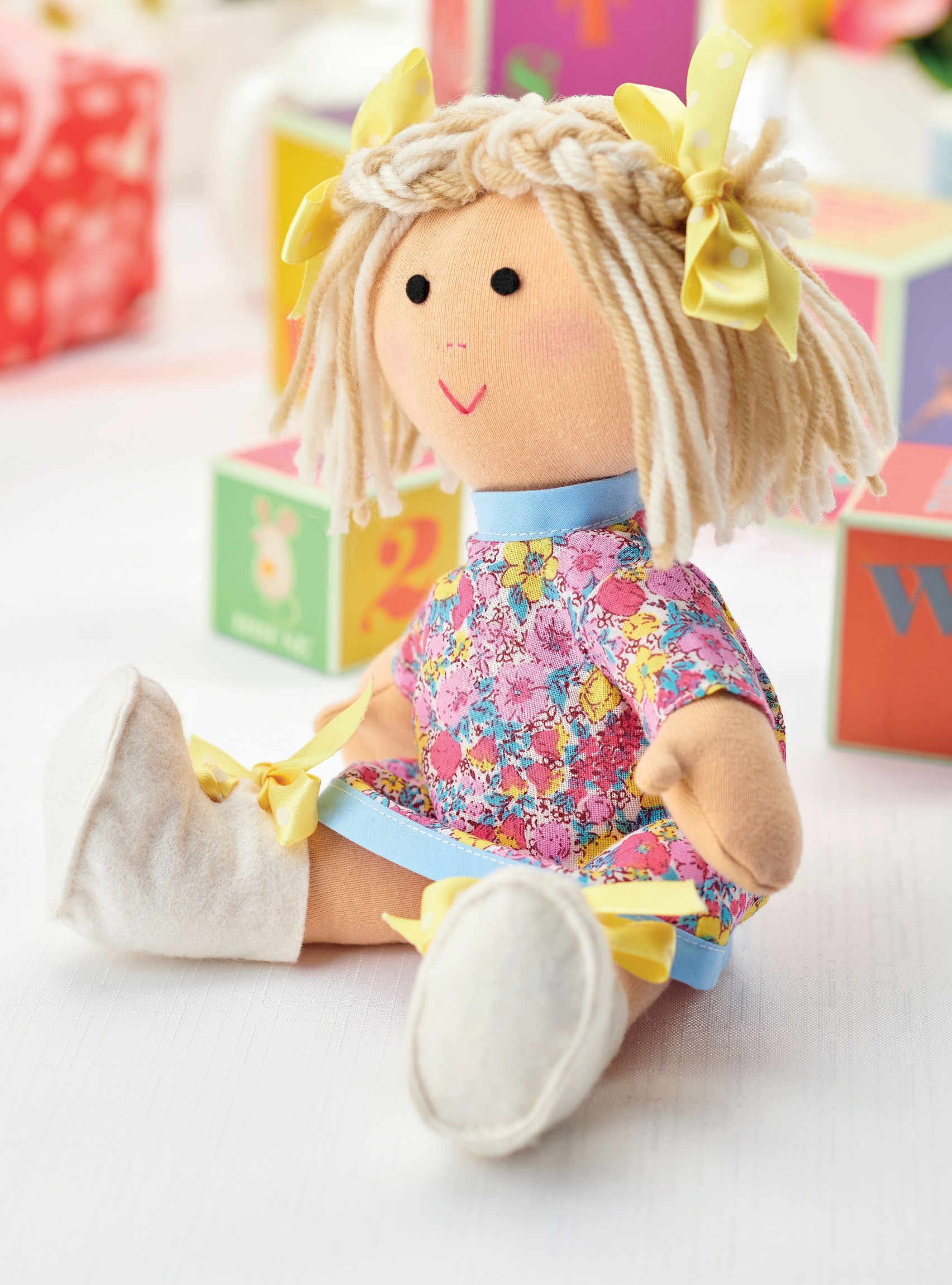 Stitch a Stylish Rag Doll