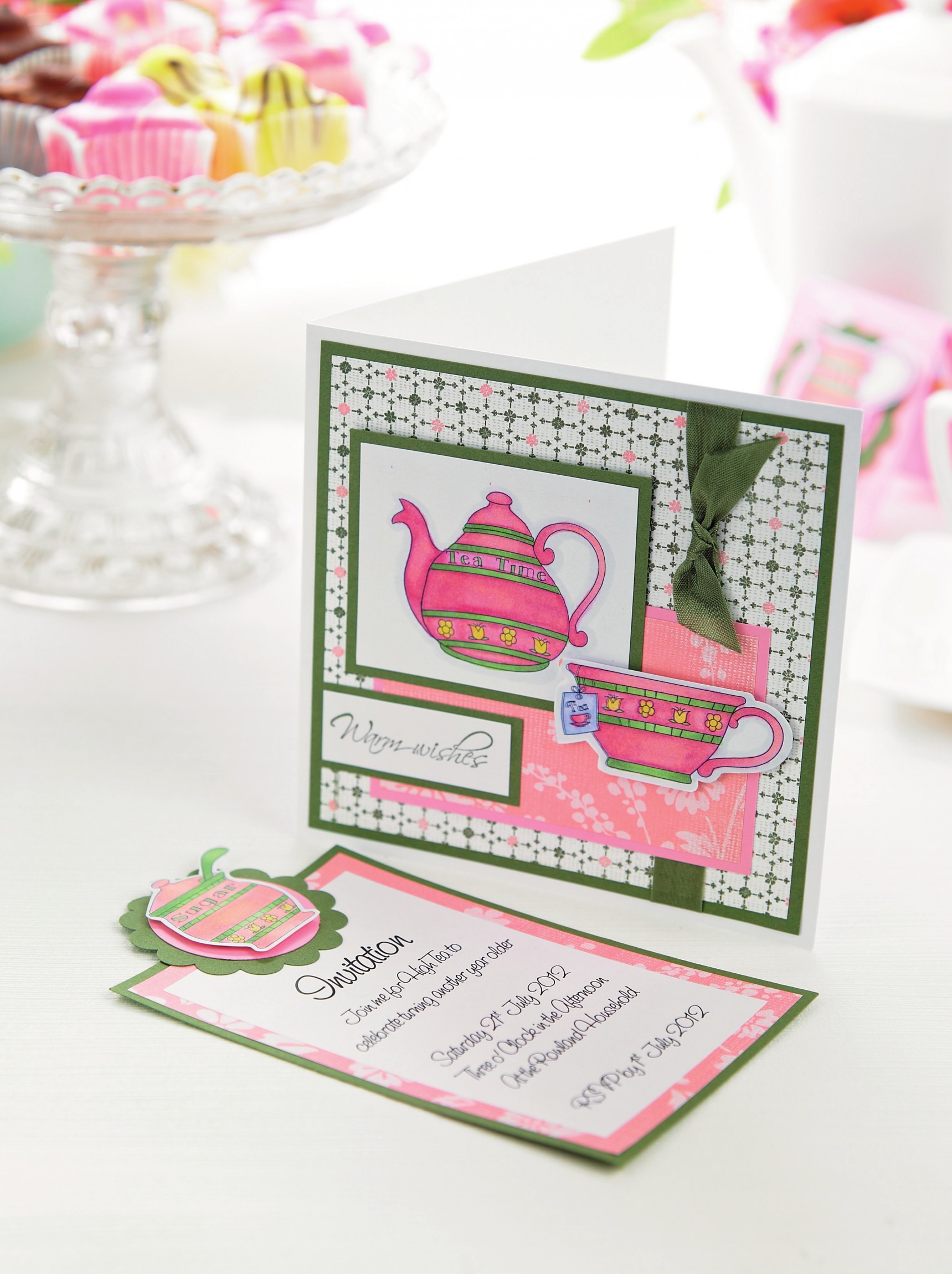 Tea Party Invitations And Cards