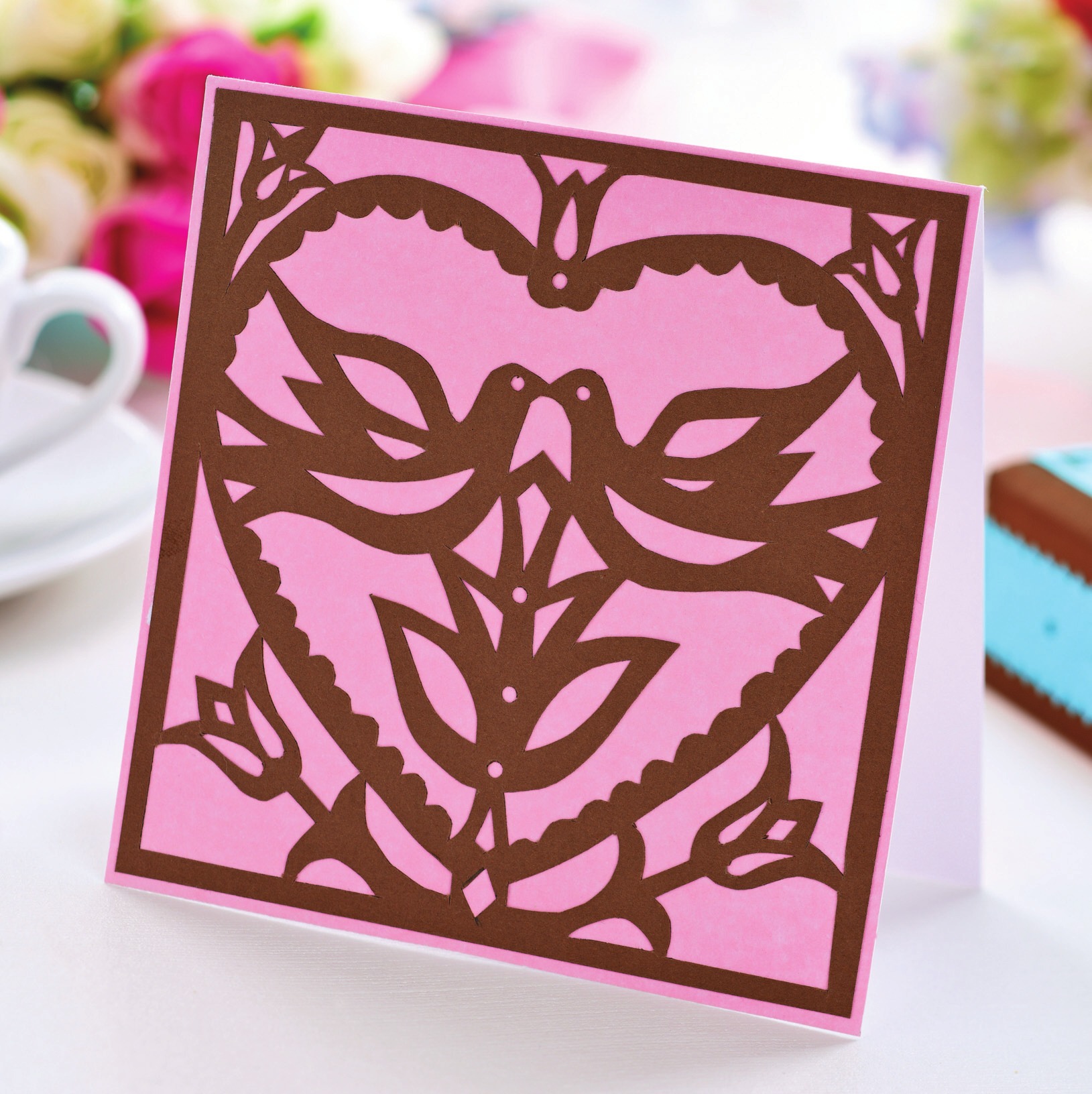 Use Ellen Kharade’s Designs To Papercut Wedding Treats
