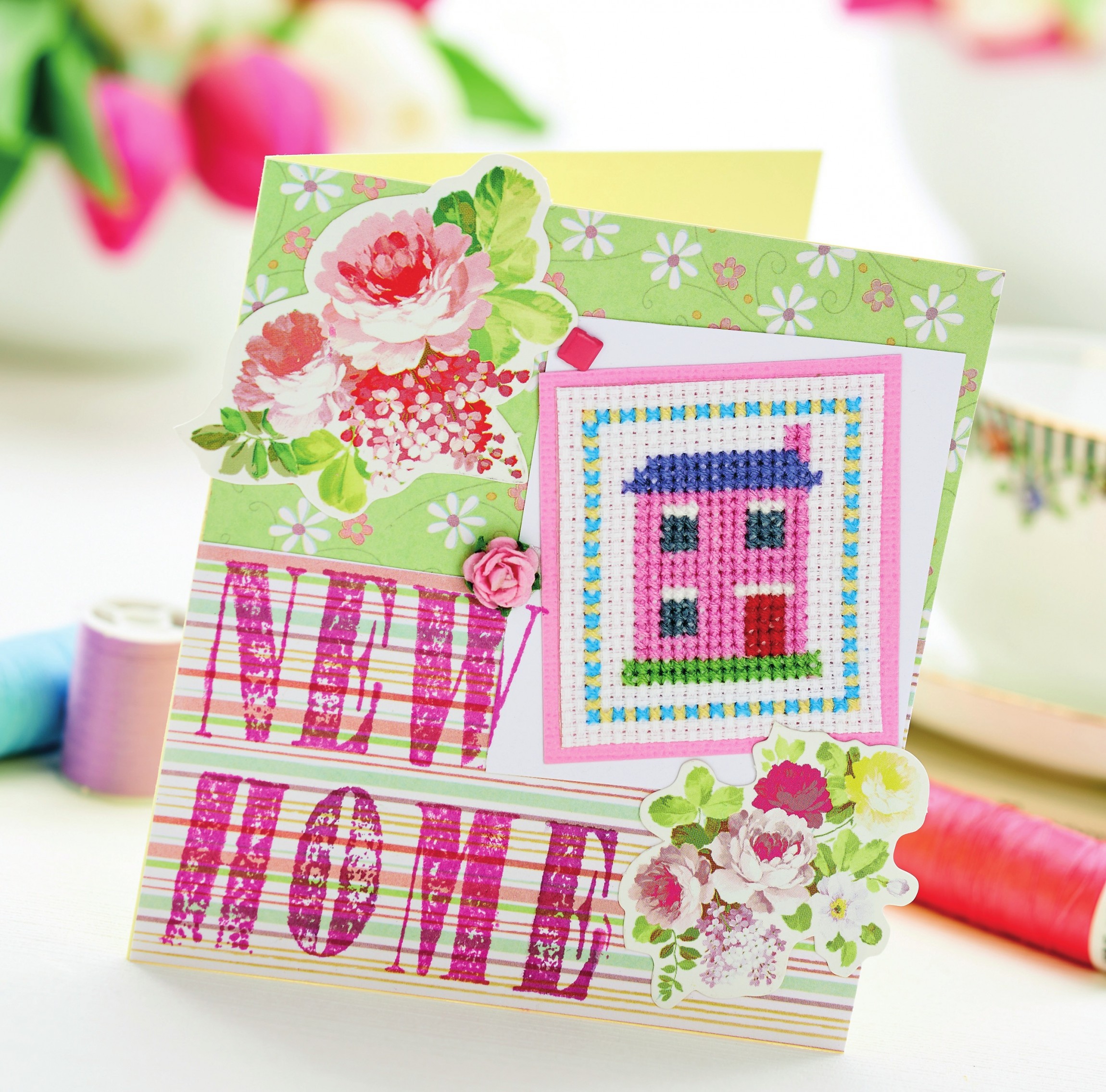 X-Stitch House Motif