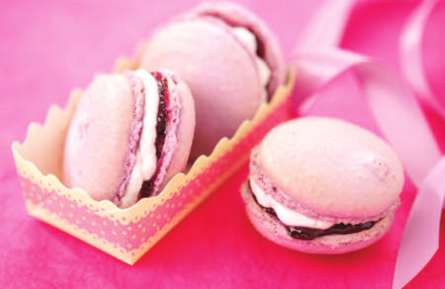 Blackcurrant Yoghurt Macarons Recipe