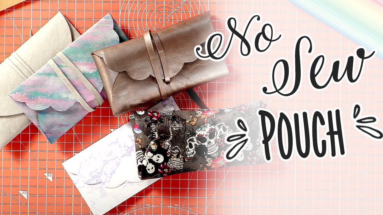 No Sew Pouch Template