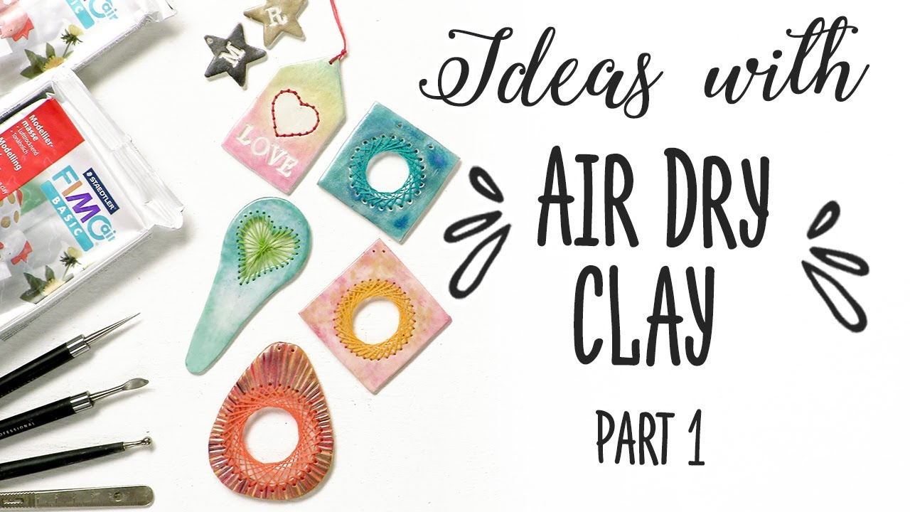 Ideas With Air Dry Clay Templates