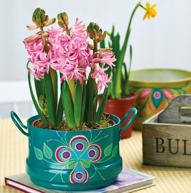 Painted Planters