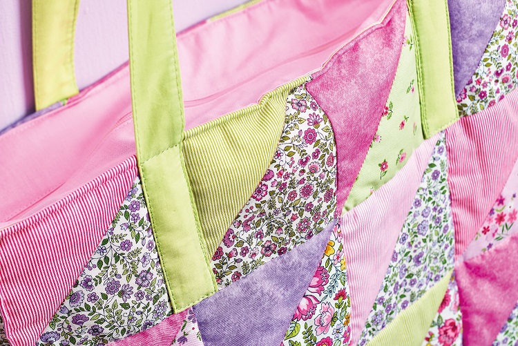 Patchwork Beach Tote