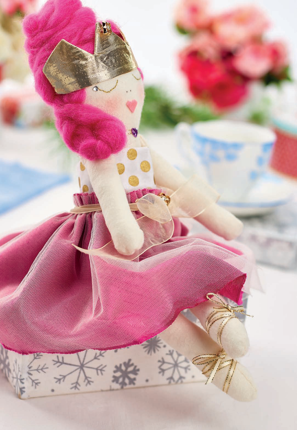Pretty In Pink Stitched Princess Doll