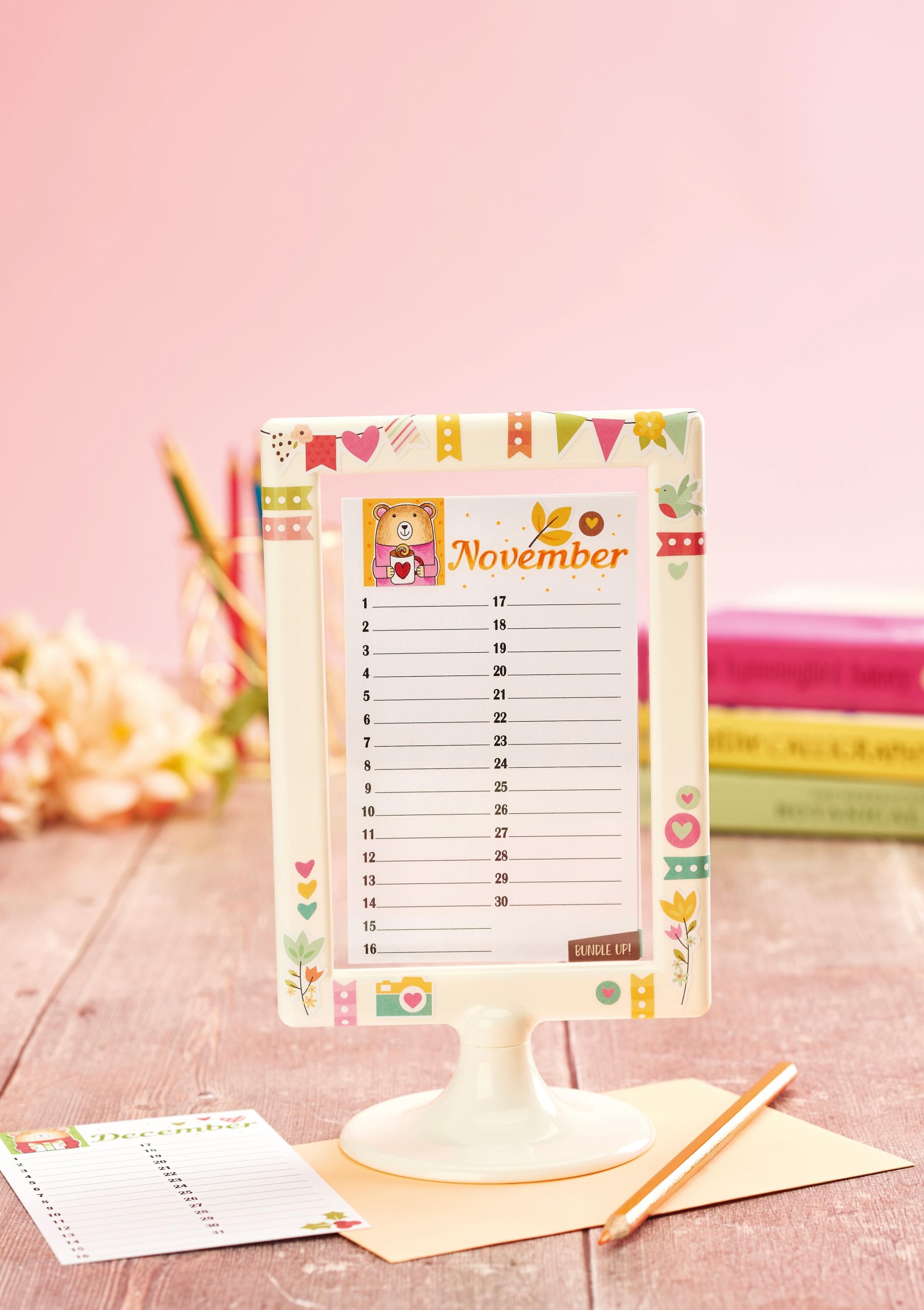 Teddy Bear Calendar