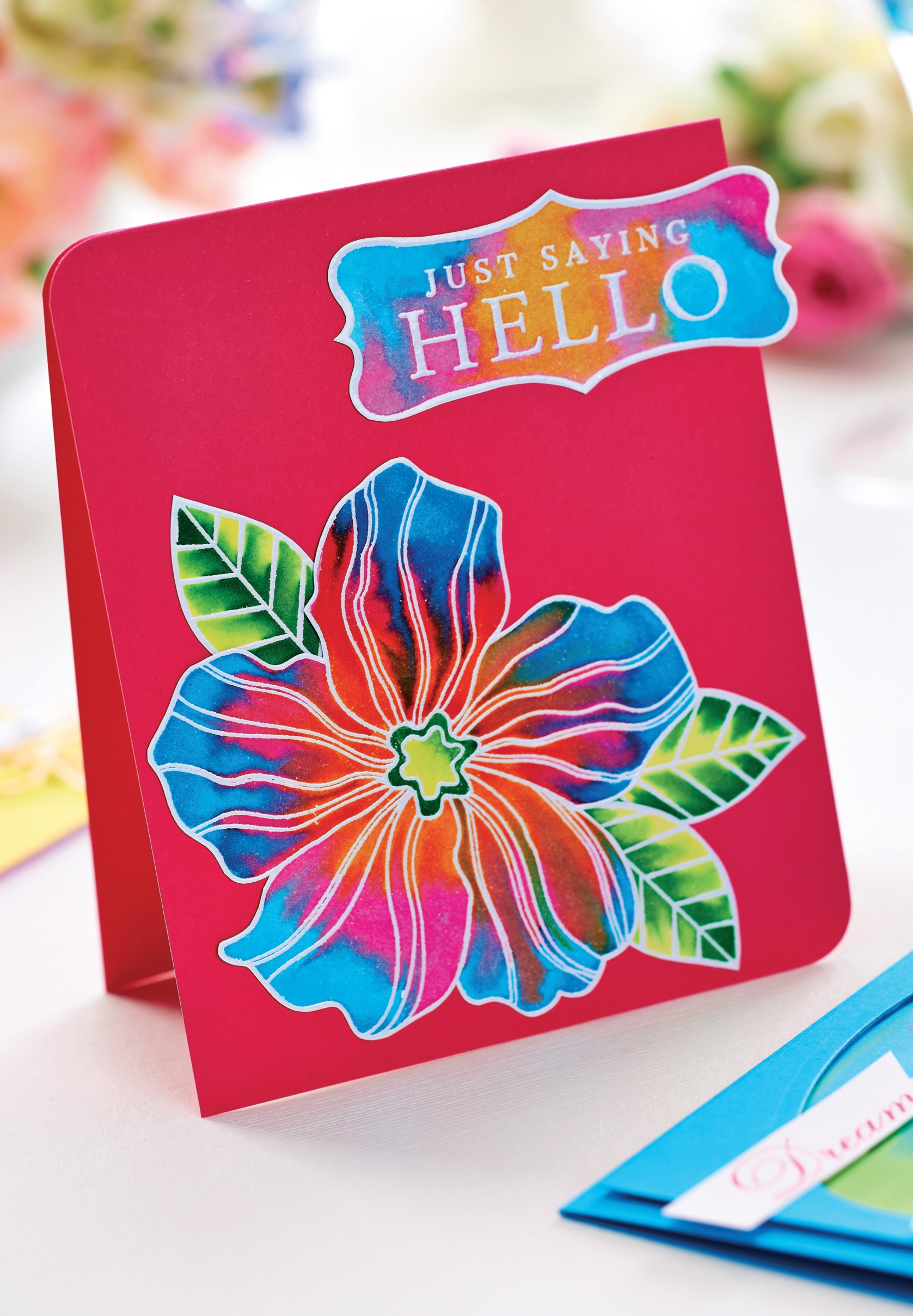 Tie-Dyedfabric Cards