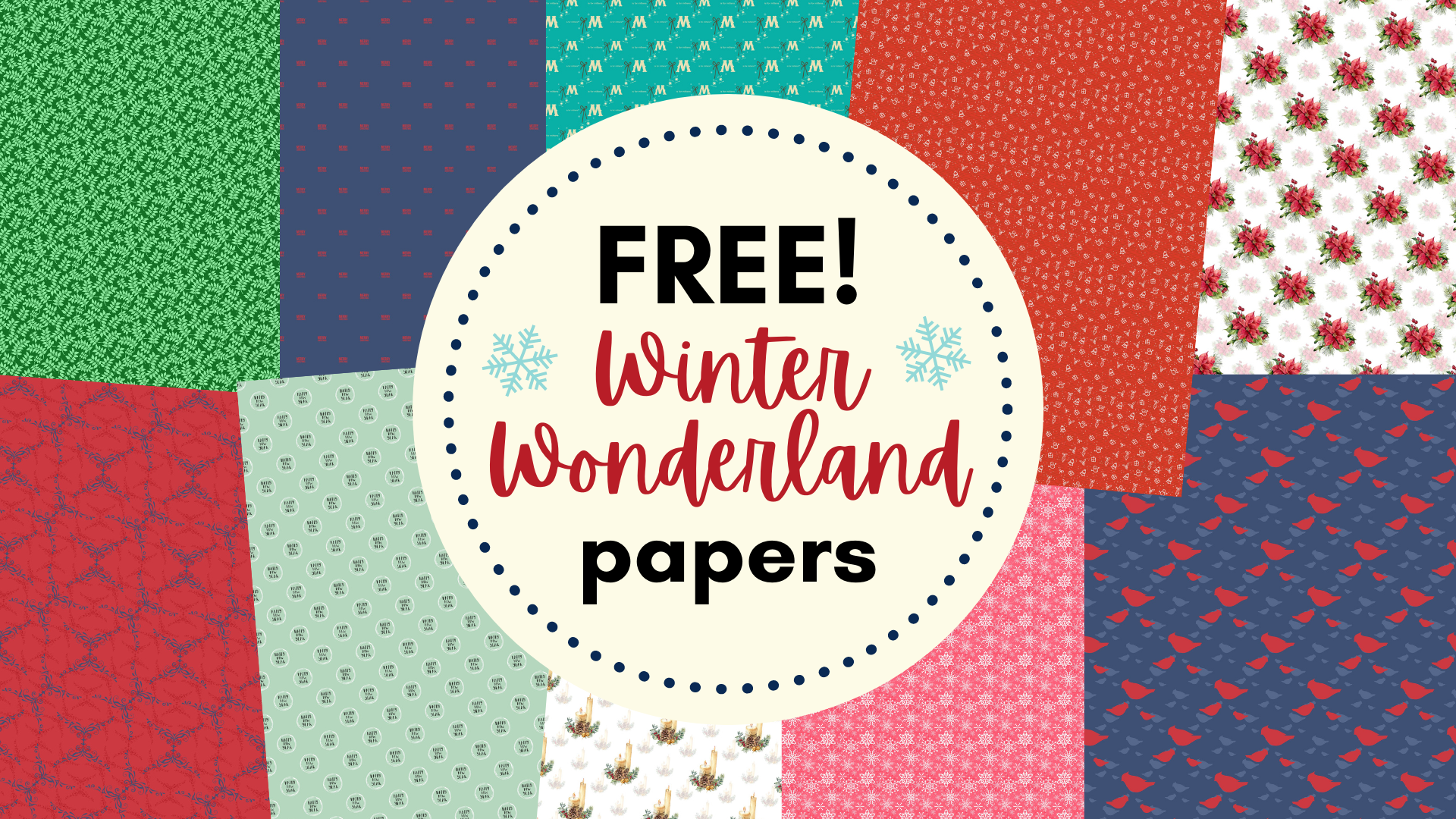 Free Stephanie Weightman Winter Wonderland Papers